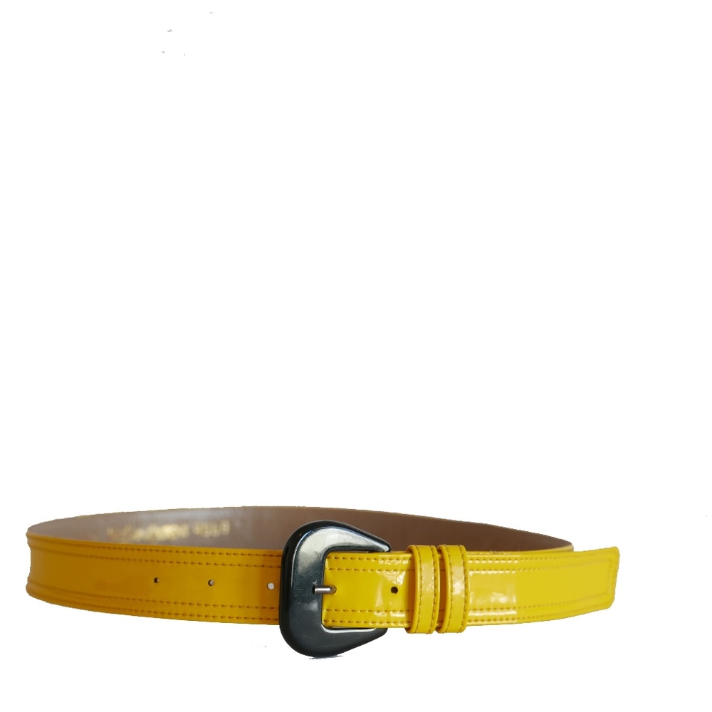 YVES SAINT LAURENT Belt in YELLOW!